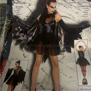 Women's Black swan Costume Set